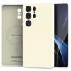 Spacecase Silikon Mag Galaxy S25 Ultra Beige