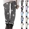 Women's Halloween Print Stretchy Leggings for Casual Home Wear