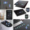 Tuqiang 10 Pcs Reflective Stickers Decoration Car Sticker Accessory Car Suitcase 3D Stickers(Cats, Paws)