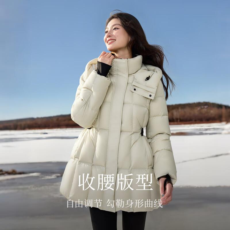 

Women s Casual Hooded Down Jacket XL