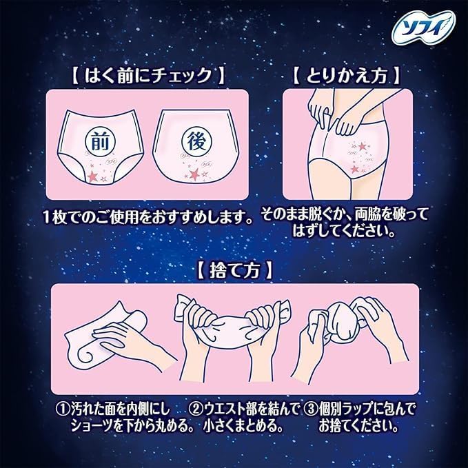 Hromadné Sofy Super Hluboký Spánek Pro Silné Velikosti 15 Kusů Kalhotky x 3 Hygienické Vložky Koupit Kalhotky, Menstruace, S-M, (5 sáčků)