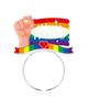 6pcs DIY Hairpin Rainbow Striped Hair Hoop Rainbow Festival Pride Month Hair Bands  Hair Accessories