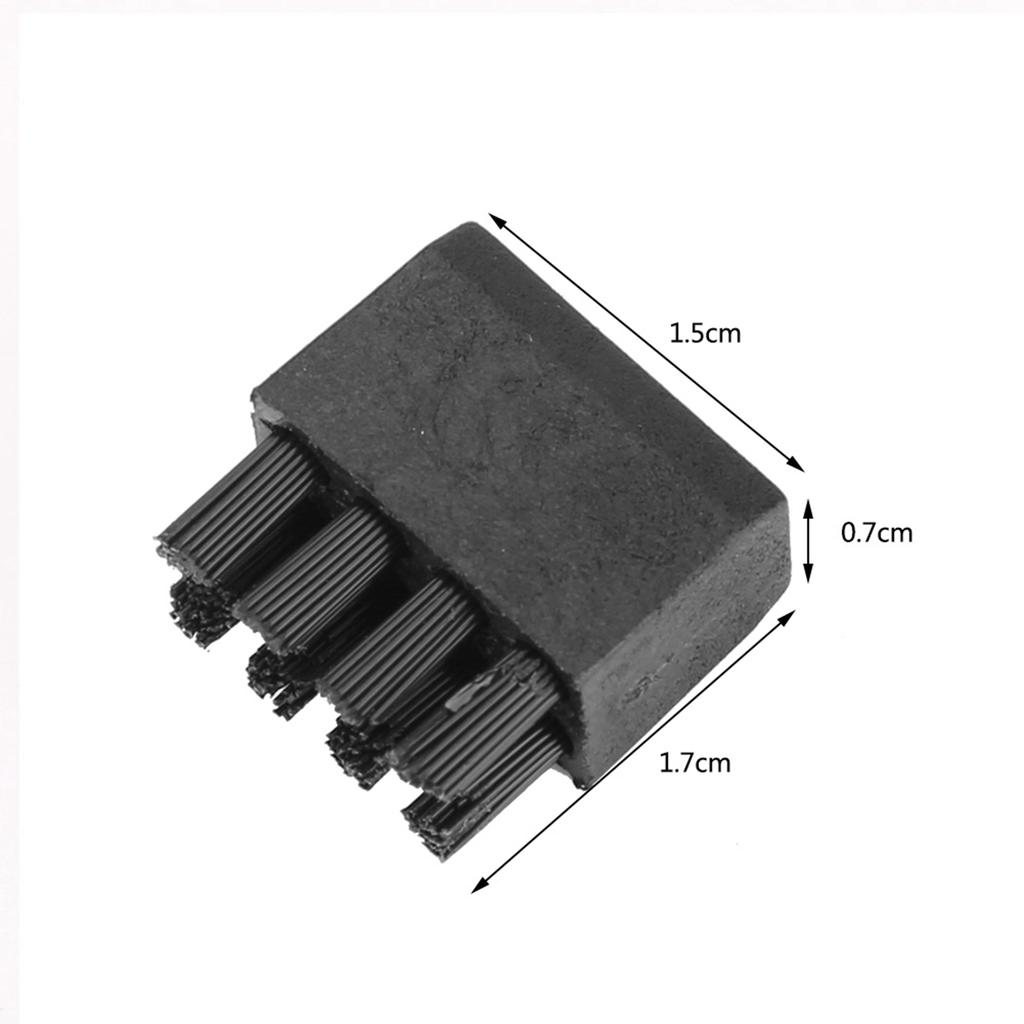 3pcs Arrow Rest Replacement Brushes with 3pcs Screws For Arrow Rest Archery Bow