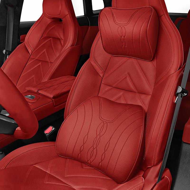 Haval Car Headrest Lumbar Support Pillow for H6, Big Dog, Menglong, H9, H5, Xiaolong – Memory Foam, All-Season Neck Protection