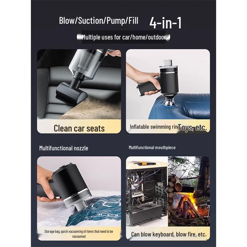 Handheld Cordless High-Power Vacuum Cleaner for Car and Home