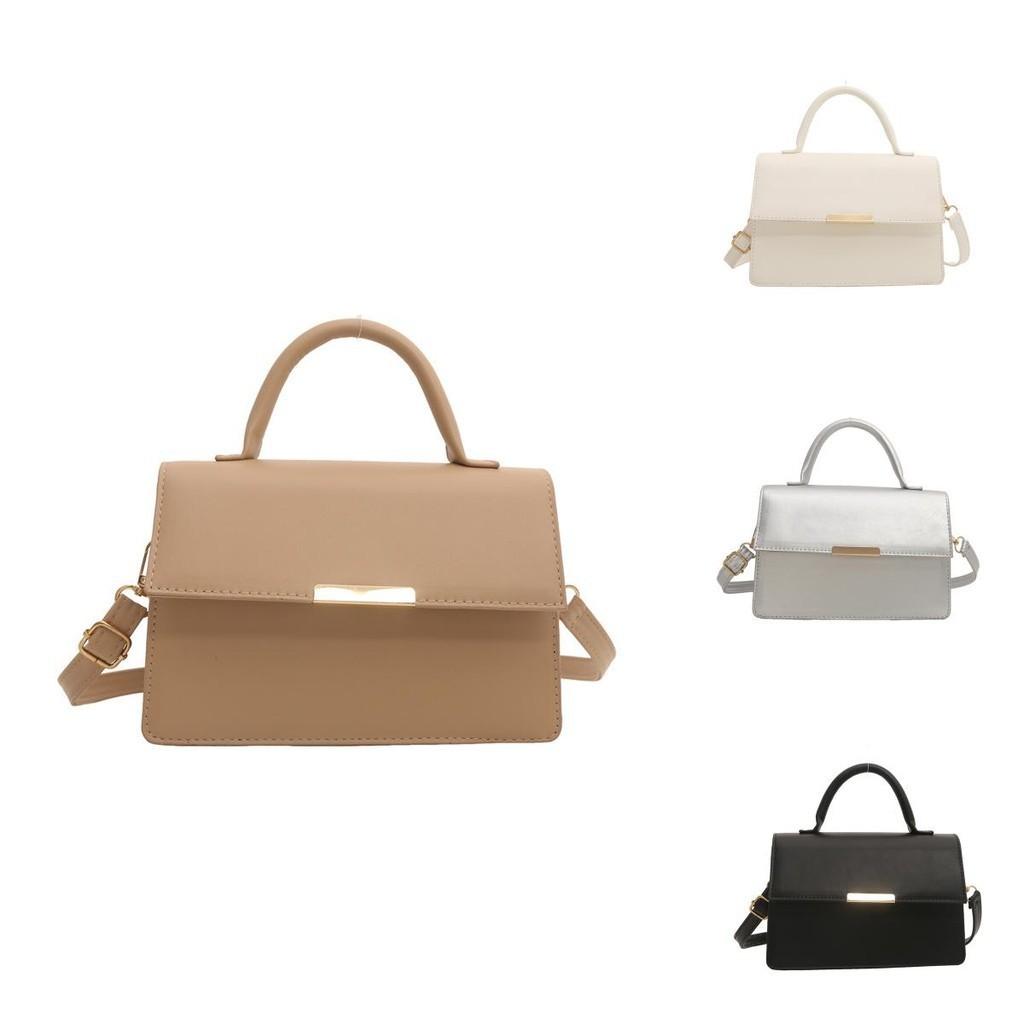 Chic Urban Style Pu Leather Handbag For Women 2024 Trendy Summer Shoulder Bag