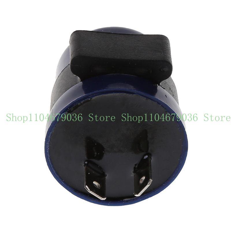 6V 12V Round Motorcycle Inbuilt Beeper Flasher Turn LED 2 P Motor Buzzer Flasher Indicato
