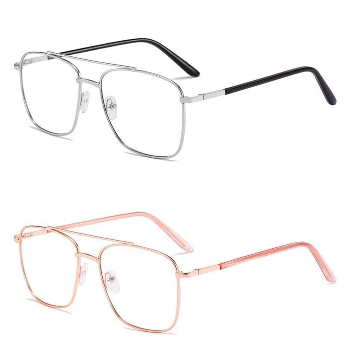 

2 шт. Антирадиационные фотохромные очки для женщин/мужчин со сменными линзами, компьютерные очки от синего света