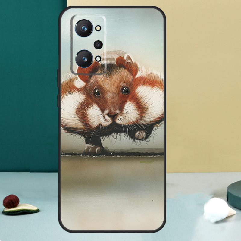 

Cute Lovely Pet Hamster For Realme GT 7 Pro GT 5 6 6T C67 C61 C55 C53 C51 C21Y C25S C75 10 11 12 13 14 Pro Plus Case Realme C33