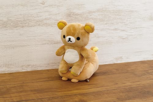 San-X Rilakkuma "Enjoy Posing Plush Toy" Lazy Cushion Rilakkuma MF80401