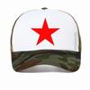 Unisex Women Tactics Army Cap Cadet Military Patrol Hat Golf Mesh Breathable Hat Red Star Pentagram Baseball Cap Casquette Gorras