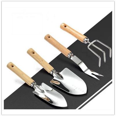 Gartenwerkzeug-Set: Schaufel, Unkrautstecher & Bodenauflockerer zum Pflanzen von Blumen, Gemüse & Topfpflanzen