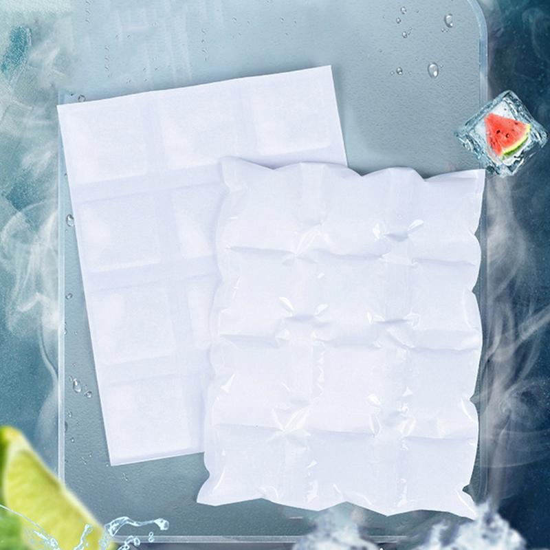 Reusable Gel Ice Bag Automatic Water Absorption Insulated Ice Pack Pain Cold Compress Cooling Bag Food Keep Fresh Ice Pack
