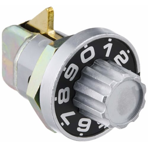 

NASTA Combination Lock, Vertical, for Collective Mailboxes, SPK-4, 1 Lock