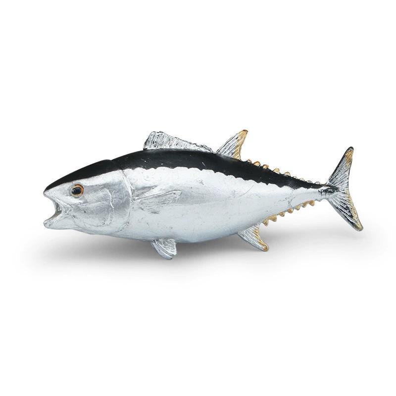 Animal Marine Tuna Salmon Resin Model Toy For Kids Display Gifts Decoration