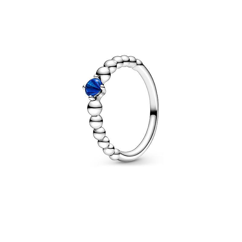 December Layered Colorful Rings Zircon DIY Minimalist Accessories Chinese Style Design