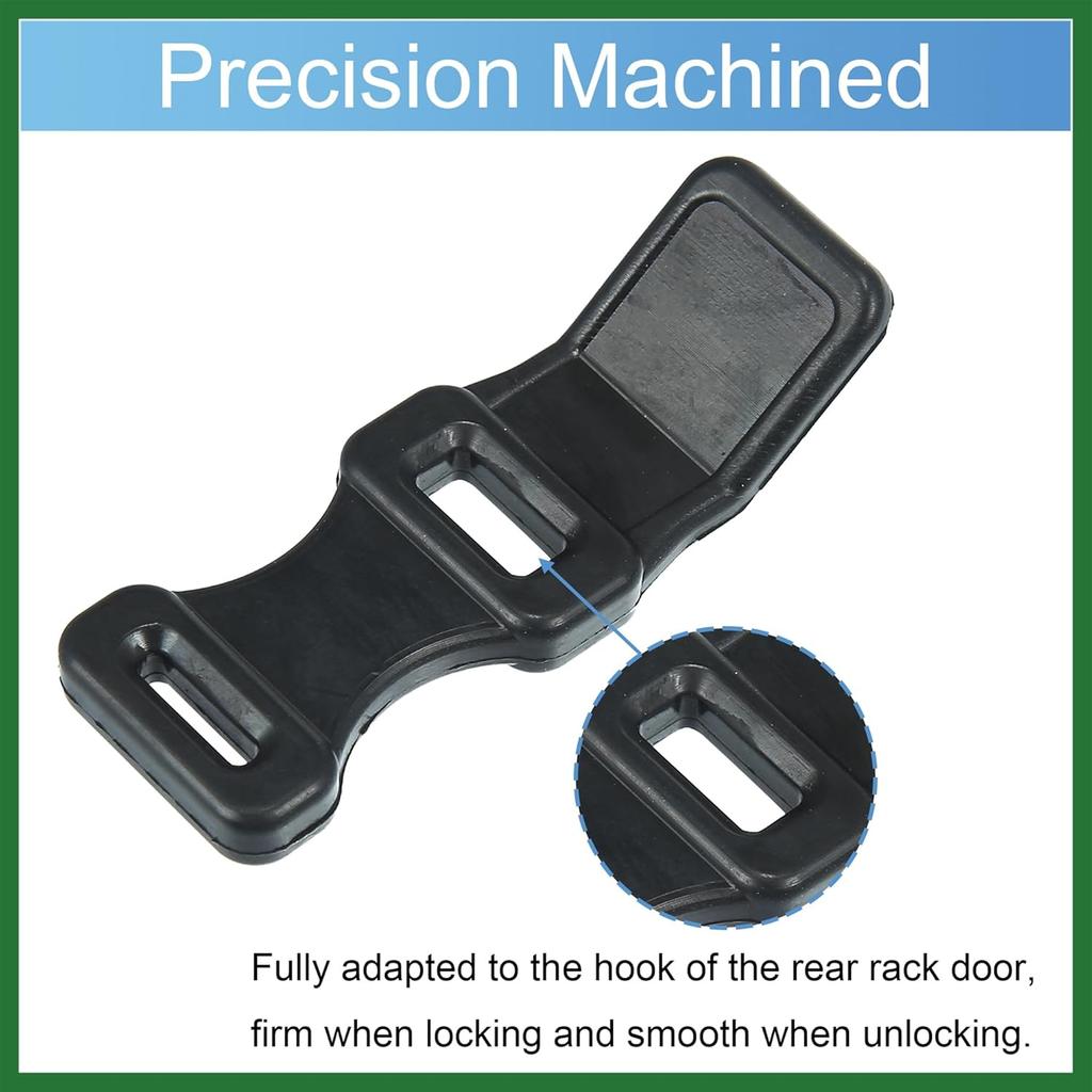 Motoforti 2 Pcs Rear Rack Door Rubber Straps Sub-Carrier Band for Honda ATC200E ATC200ES TRX200 TRX250 TRX300 TRX300FW TRX350 TRX350D 1982-1995