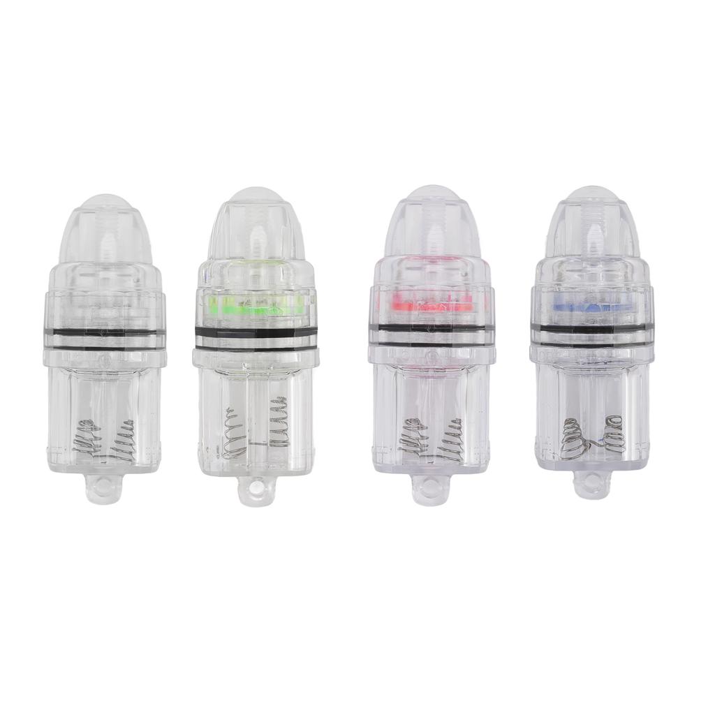 Deep Drop Fishing Light Transparent Plastic AA Battery Powered LED Fishing Light for Trolling Sea Fr