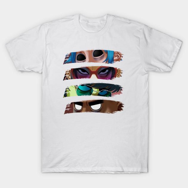 Unisex Fashion TShirt Gorillaz Style Print TShirt Plus Size XS-6XL T-Shirt 100%Cotton Tops O Neck Short Sleeve Tees