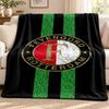 Feyenoord Rotterdam blanket Flannel Blanket Soft Cozy Plush Throw for Sofa Bed Lightweight Home Decoration Outdoor camping