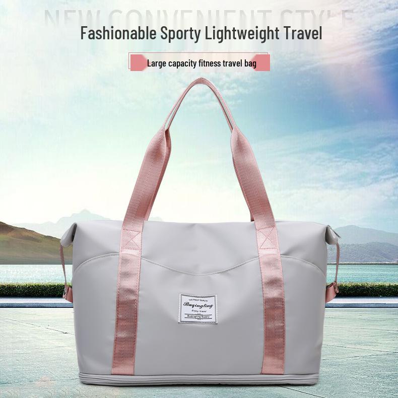 Lightweight Foldable Expandable Gym Bag with Large Capacity & Gift Customization