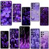 Infinity On Purple Phone Case For Samsung Galaxy S23 S22 Ultra Note 20 10 S8 S9 S10 Plus S20 FE S21 FE Cover
