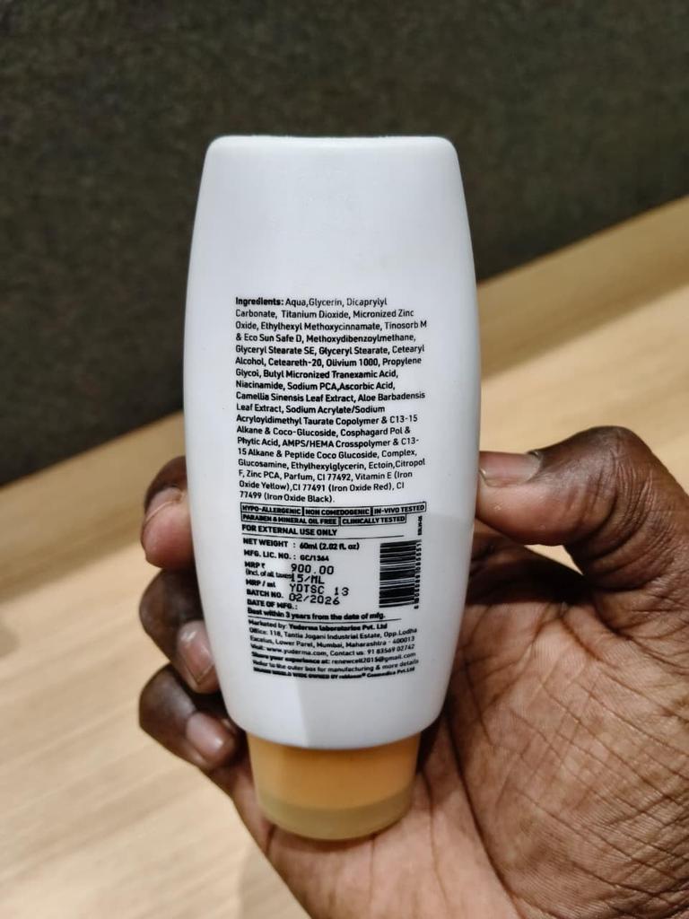 Eclipse Solaire Aqua Fusion Sunscreen SPF50 | 5X Protection with SPF 50 PA+++ | Infused with Himalayan Spring Water | Non-Greasy, For All Skin Ty
