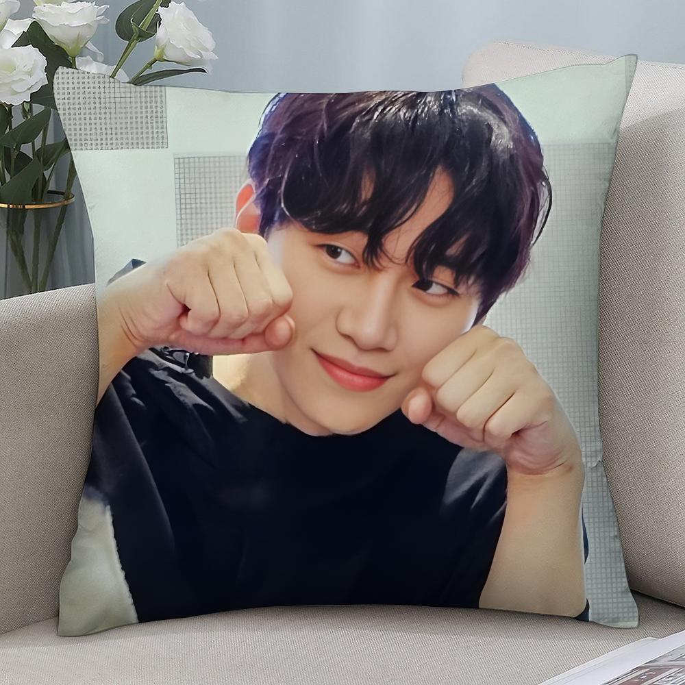 Kpop Lee J-Junho Pillow Case 3D Print Polyester Fiber 40*40 cm Home Sofa Throw Pillow Cover Decoration Festival Gift