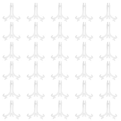 Set of 30 Clear Foldable Badge Display Holders Perfect for Displaying Photo Medal Idol Trading and - Badges, Frames, Holders, Cards, Cards, More!