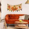 Halloween Pumpkin Flag Spooky Wall Decals Waterproof Pumpkin All Saints Furniture Stickers Peel And Stick Festival Wallpaper