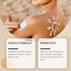 Spf 50 Probiotic Sunscreen Anti Ultraviolet Sunblock Solar Blocker Sun Protection Firming Hydrating Beauty Facial Cream Lotion
