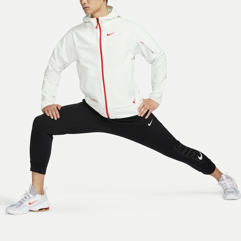 Nike Giacca da Allenamento con Zip in Pile Serie CNY Drago FW23 da Uomo Bianca HF1107-133
