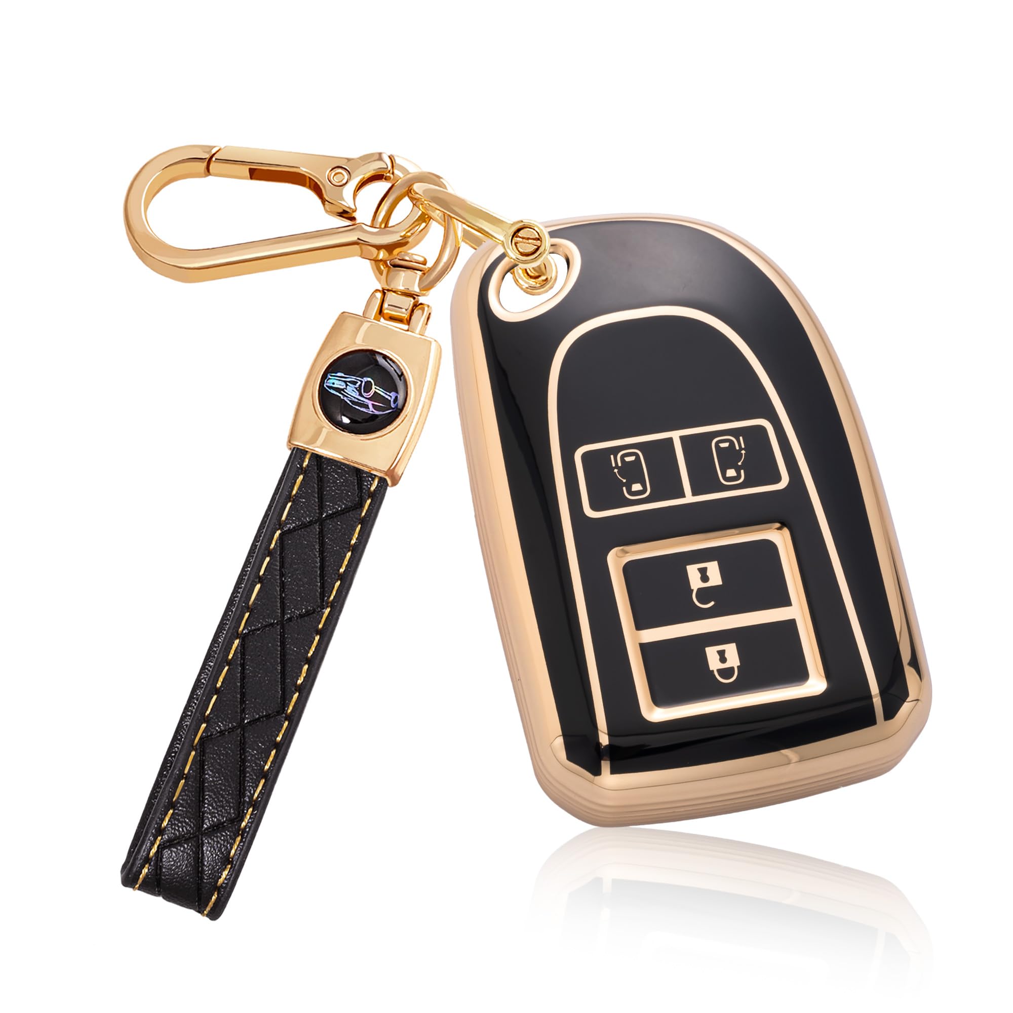 

[Unhoke] Hiace 200 Series Key Cover, 4 Type, 5 Type, 6 Type, Regius Ace чёрный