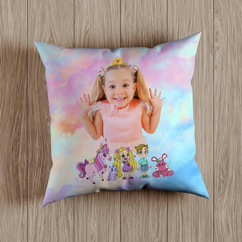 

Детская наволочка с застежкой-молнией «Диана и Рома», 45 см, декоративные подушки для дивана, квадратная наволочка 10