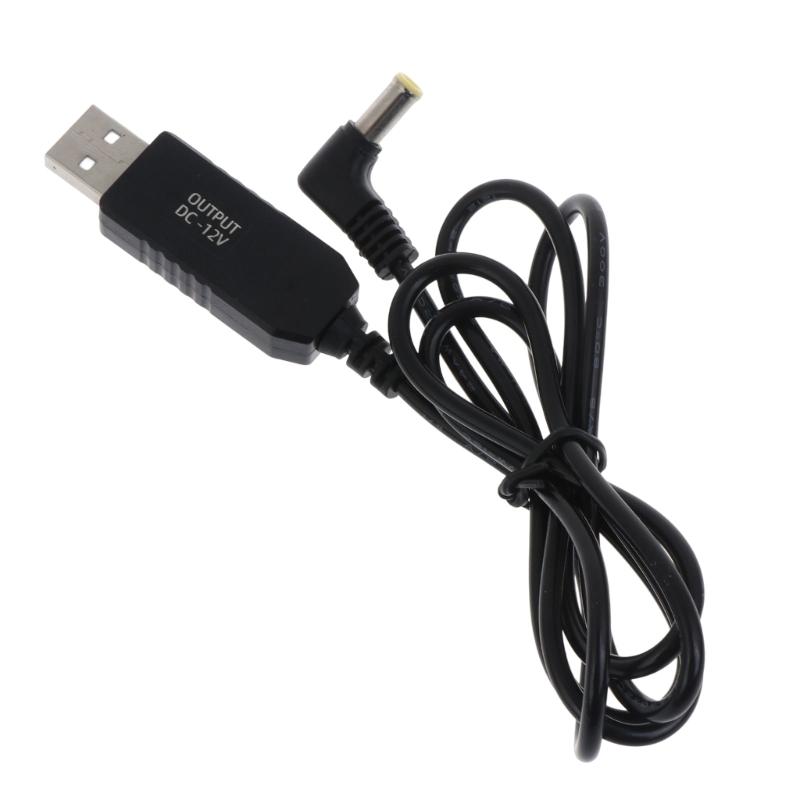 USB DC 5V To 12V Voltage Step Up Power Cable (1meter) Power Supply Adapter Cable Widely Usage Step Up Voltage Converter