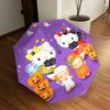 1pc Hello Kitty Halloween Costumes Umbrella with Plastic Handle,Suitable for All Seasons Home Travel Outdoor UmbrellaSanlio584