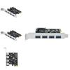 Pcie Usb30 Expansion Card With Four Ports For Desktop Computer Data Transfer