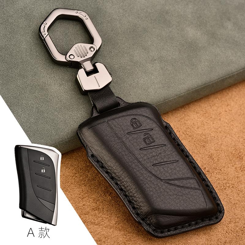 S Genuine Leather Car Remote Key Fob Cover Key Case For Lexus Es300H Es350 Es200 Es260 Ls350 Ls500H Fob Key