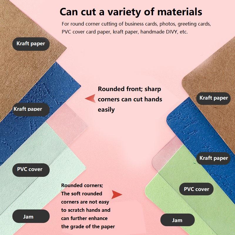 R4 Card Rounded Cutter Paper Punch Cutter Corners Bind Paper Perforator Circular Cutter Paper Hole Punch DDK01