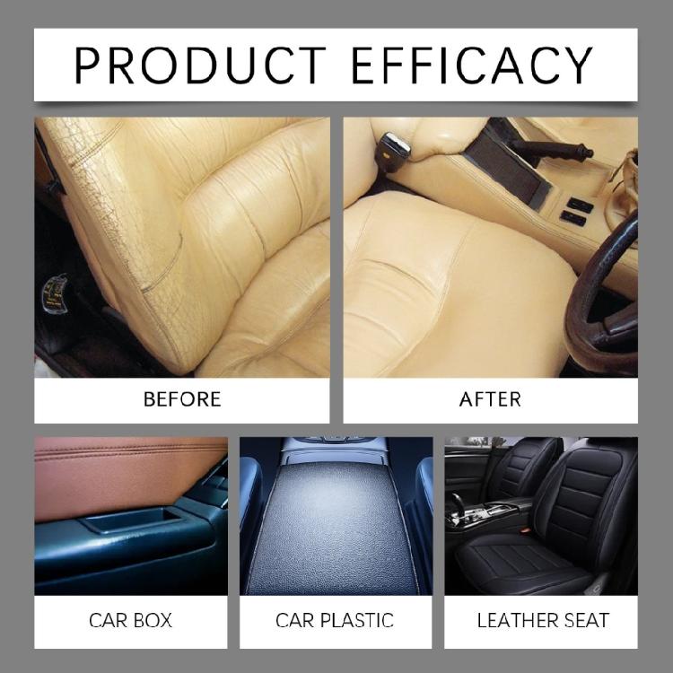 Automotive Leather Cleaning Cream with Sponge 100g Leather Maintenance Cream Car Leather Cleaning Paste Multifunctional