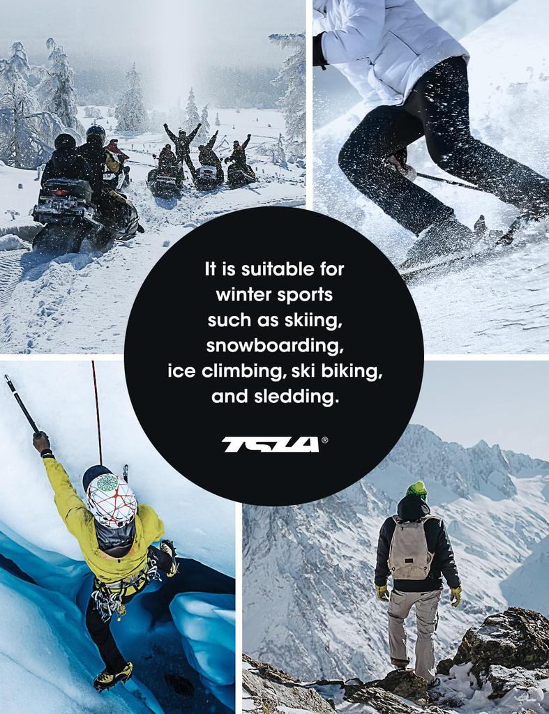 Tesla Ski- und Snowboard-Kompressionssocken Motorrad Outdoor und Socken, 2-Paar-Set, Dick, Kaltwetter, Kniehoch, Schweißableitend, Schnelltrocknend,