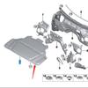 BMW 3 Series G20/G28 320i/325i Hood Insulation Cotton - 51487434845.