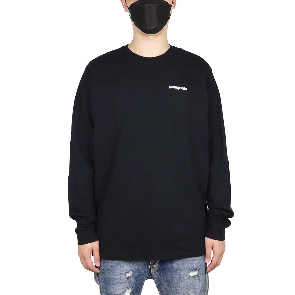 Patagonia Long Sleeve 004 Men's T-Shirt, XL, White, [Used]