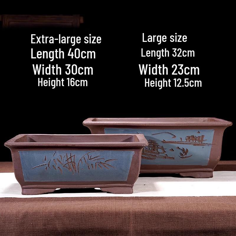 Maididuo Zisha Clay Bonsai Pot