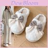 Cozy And Cute Women's Cotton Slippers For Autumn And Winter Indoor Home Use