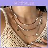 Bohemian Style Beaded Necklace With Handmade Layered Choker For Women