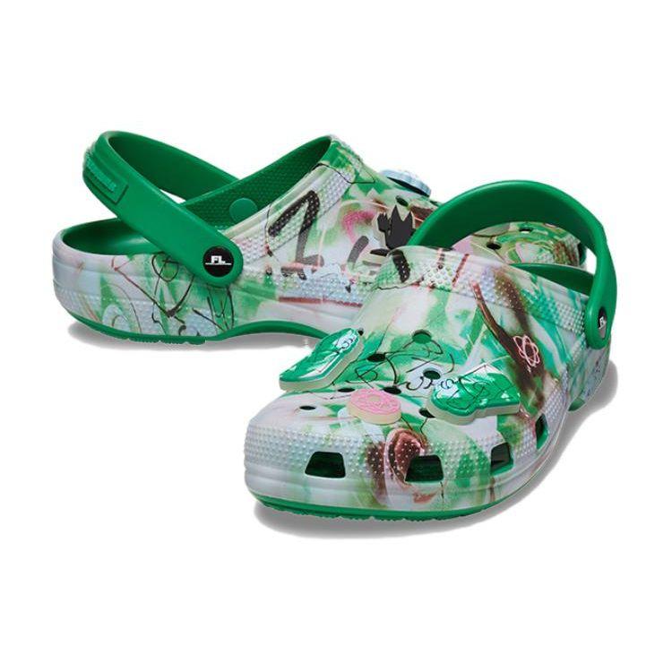 Futura Laboratories x Crocs Classic Clog Green Ivy Unisex Tenisky 209622-3WH