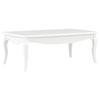 Day and Night - Day and Night Solid White Pine Wood Coffee Table 110x60x40 Cm