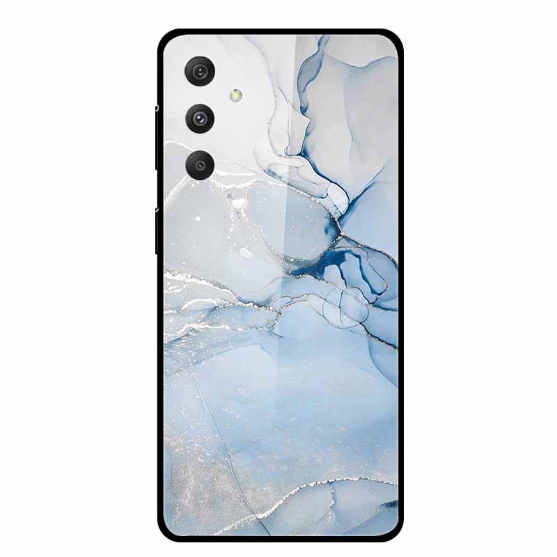 For Samsung Galaxy M54 M34 M14 Case Luxury Tempered Glass Back Cover Hard Case Samsung Galaxy M 54 Capa Fundas Coque Colorful