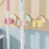 No-drill Storage Rack Dopamine Broom Storage Clip Gifts Mop Holder